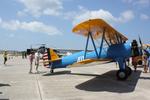 N43340 @ KVNC - Stearman Model 75 on display at the Armed Forces Day event at Venice Municipal Airport