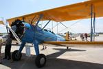 N43340 @ KVNC - Stearman Model 75 on display at the Armed Forces Day event at Venice Municipal Airport
