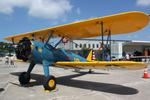 N43340 @ KVNC - Stearman Model 75 on display at the Armed Forces Day event at Venice Municipal Airport