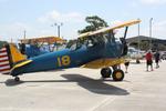 N43340 @ KVNC - Stearman Model 75 on display at the Armed Forces Day event at Venice Municipal Airport - by Suncoast Spotter