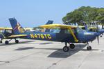 N476TC @ KVNC - Cessna 152 on the ramp at Venice Municipal Airport - by Suncoast Spotter