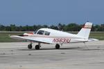 N5631U @ KVNC - Piper Cherokee on ramp at Venice Airport - by Suncoast Spotter