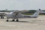 N578MA @ KVNC - Cessna 150 on the ramp at Venice Airport - by Suncoast Spotter