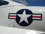 N91135 @ KVNC - North American Navion  on display at Armed Forces Day event at Venice Municipal Airport