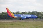 N211WN @ KRSW - Southwest Flight 742 departs Runway 24 at Southwest Florida International Airport enroute to Indianapolis International Airport - by Suncoast Spotter