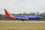 N8756S @ KRSW - Southwest Flight 2034 departs Runway 24 at Southwest Florida International Airport enroute to Baltimore-Washington International Airport - by Suncoast Spotter
