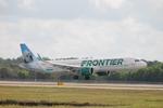 N653FR @ KRSW - Frontier Flight 2826 arrives on Runway 24 at Southwest Florida International Airport following flight from Miami International Airport - by Suncoast Spotter