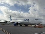 N77584 @ KRSW - United Boeing 737 Max 9 parked at Southwest Florida International Airport - by Suncoast Spotter