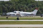 N75Z @ KSRQ - Beechcraft King Air 90 arrives on Runway 32 at Sarasota-Bradenton International Airport - by Suncoast Spotter