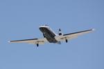 N110LD @ KSRQ - Cessna Citation Bravo on approach to Runway 32 at Sarasota-Bradenton International Airport following a flight from Miami International Airport - by Suncoast Spotter
