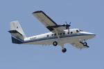 N46RF @ KSRQ - NOAA Twin Otter on approach to Runway 32 at Sarasota-Bradenton International Airport - by Suncoast Spotter