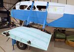 G-AKDW - De Havilland D.H.89 Dragon Rapide (fuselage/inner lower wing only) being restored at the De Havilland Aircraft Museum, London Colney
