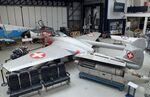 J-1008 - De Havilland D.H.100 Vampire FB6 at the De Havilland Aircraft Museum, London Colney