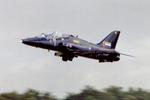 XX288 @ EGLF - XX288 1979 BAe Hawk T1 RAF SBAC 09.94 - by PhilR
