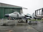 ZD611 @ EGDR - ZD611 1985 BAe Sea Harrier FA2 RN RNAS Culdrose - by PhilR
