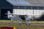 G-CMSE @ EGBS - Skyranger Nynja G-CMSE landing at Shobdon Aerodrome - by Philip Lee / 360Radar