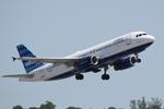 N509JB @ KSRQ - JetBlue Flight 346 departs Runway 14 at Sarasota-Bradenton International Airport enroute to John F Kennedy International Airport