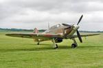 Z7381 @ EGSU - Z7381 (G-HURI) 1943 Hawker Hurricane Xlla RAF Duxford  - by PhilR