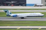 N929AT @ KTPA - AirTran Flight 253 arrives on Runway 19L at Tampa International Airport following a flight from Hartsfield-Jackson Atlanta International Airport - by Suncoast Spotter