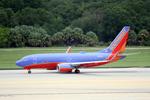 N920WN @ KTPA - Southwest Flight 537 departs Runway 19R at Tampa International Airport enroute to General Mitchell International Airport - by Suncoast Spotter