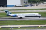 N920AT @ KTPA - AirTran Flight 907 arrives on Runway 19L at Tampa International Airport following a flight from Indianapolis International Airport - by Suncoast Spotter