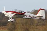 G-RVUK @ EGCV - Sleap 01/03/25 - by Chris Hall