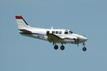 N75G @ KSRQ - King Air 90 N75G on approach to Runway 32 at Sarasota-Bradenton International Airport - by Suncoast Spotter