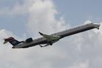 N917FJ @ KSRQ - Mesa CRJ departs SRQ - by Suncoast Spotter