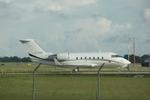 C-FJNS @ KSRQ - Canadair Challenger (C-FJNS) at SRQ - by Suncoast Spotter