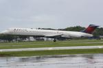N929DL @ KSRQ - Delta Flight 1678 arrives at Sarasota-Bradenton International Airport following a flight from Hartsfield-Jackson Atlanta International Airport - by Suncoast Spotter
