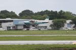 N4347P @ KSRQ - Piper Cherokee arrives at Sarasota-Bradenton International Airport