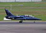 LX-MIK @ LFBO - Lining up rwy 14R for departure... 'Fly & Fun' titles - by Shunn311