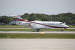 N594CA @ KSRQ - Bombardier Challenger 300 taxis at Sarasota-Bradenton International Airport - by Suncoast Spotter