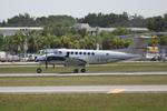 N76PM @ KSRQ - Beechcraft Super King Air 350 departs Sarasota-Bradenton International Airport enroute to Alleghany County Airport - by Suncoast Spotter