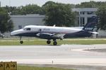 N316AF @ KSRQ - Embraer EMB-110 Bandeirante arrives at Sarasota-Bradenton International Airport following a flight from La Isabela International Airport - by Suncoast Spotter