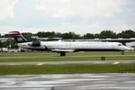 N928LR @ KSRQ - US Air Flight 2607 operated by Mesa arrives at Sarasota-Bradenton International Airport following a flight from Charlotte-Douglas International Airport - by Suncoast Spotter