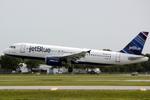 N657JB @ KSRQ - JetBlue Flight 341 arrives at Sarasota-Bradenton International Airport following a flight from John F Kennedy International Airport - by Suncoast Spotter