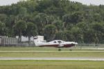N89NW @ KSRQ - Lancair Lancair 4 taxis for departure at Sarasota-Bradenton International Airport - by Suncoast Spotter