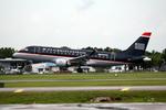 N809MD @ KSRQ - US Air Flight 3327 operated by Republic arrives at Sarasota-Bradenton International Airport following a flight from Reagan National Airport - by Suncoast Spotter