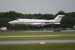 N41PC @ KSRQ - Learjet 45 arrives at Sarasota-Bradenton International Airport - by Suncoast Spotter