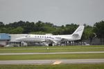 N180B @ KSRQ - Cessna Citation V arrives at Sarasota-Bradenton International Airport - by Suncoast Spotter