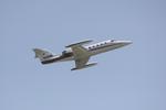 N42HN @ KSRQ - Learjet 35 departs Sarasota-Bradenton International Airport enroute to Eagles Creek Airpark - by Suncoast Spotter