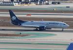 N105JS @ KLAX - AMX 737-8 zx lax-mex, mmmx - by FloridaMetal
