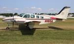 N185A @ KOSH - Baron 58 zx  - by FloridaMetal