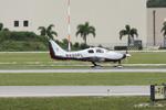 N400PL @ KSRQ - Cessna 400 Corvalis arrives at Sarasota-Bradenton International Airport following a flight from Waycross-Ware County Airport