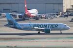 N238FR @ KLAX - FFT A320 Hugh zx dfw-lax - by FloridaMetal