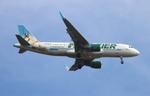 N233FR @ KMCO - FFT A320 Buck zx dfw-mco - by FloridaMetal