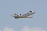 N155SJ @ KSRQ - Learjet 55 departs Sarasota-Bradenton International Airport - by Suncoast Spotter