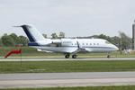 N808HG @ KSRQ - Bombardier Challenger 600 departs Sarasota-Bradenton International Airport