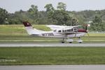 N17386 @ KSRQ - Cessna 206 Stationair arrives at Sarasota-Bradenton International Airport following a flight from Orlando Executive Airport - by Suncoast Spotter
